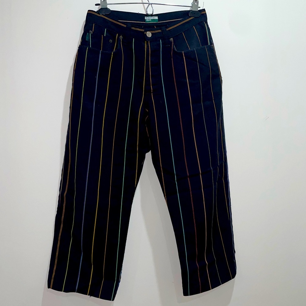 Paul Smith London striped cropped pants